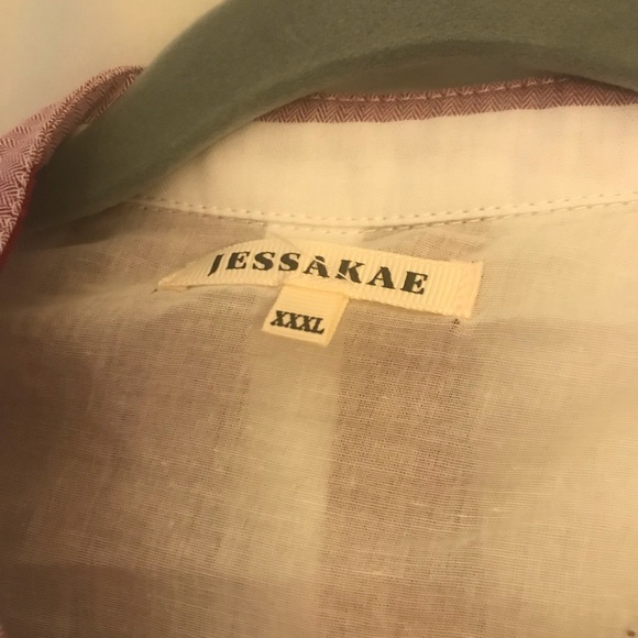 Brand New JessaKae Plaid Button Up Dress - Picture 2 of 3